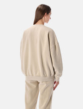 American Vintage Plizzy cotton crewneck sweatshirt - | Spazio Pritelli