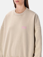 American Vintage Plizzy cotton crewneck sweatshirt - | Spazio Pritelli