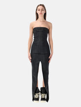 Rick Owens DRKSHDW Sliced Bustier Dress - | Spazio Pritelli