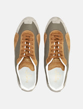 Pantofola d’Oro Thebe Magugu Undici Low suede and mesh sneakers - | Spazio Pritelli