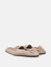 Miu Miu Ruches leather loafers - | Spazio Pritelli