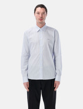 Prada striped poplin shirt - | Spazio Pritelli