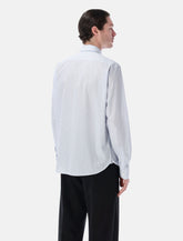 Prada striped poplin shirt - | Spazio Pritelli