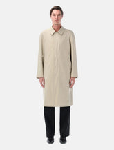 Prada beige cotton classic coat - | Spazio Pritelli