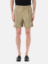 Bermuda sartoriali in cotone di Prada - | Spazio Pritelli