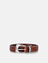 Cintura William in pelle grezza Mancini 1979 - | Spazio Pritelli