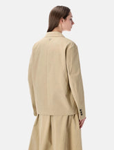 Prada beige cotton blazer - | Spazio Pritelli