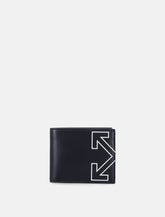 Off-White Heritage bifold leather wallet - | Spazio Pritelli