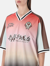 Off-White gradient Soccer jersey - | Spazio Pritelli