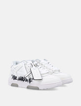 Off-White Out of Office “For Walking” Leather Sneakers - | Spazio Pritelli