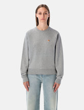 Maison Kitsuné Felpa Classica in Cotone con Ricamo "Fox Head" - | Spazio Pritelli