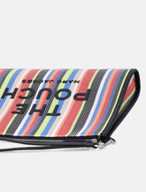 Marc Jacobs The Stripe mesh large pouch - | Spazio Pritelli
