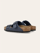 Birkenstock Arizona Kids Birko-Flor® Nubuck sandals blue - | Spazio Pritelli