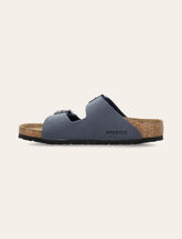 Birkenstock Arizona Kids Birko-Flor® Nubuck sandals blue - | Spazio Pritelli