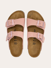 Birkenstock Arizona Kids Birko-Flor® Nubuck sandals pink - | Spazio Pritelli