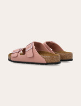Birkenstock Arizona Kids Birko-Flor® Nubuck sandals pink - | Spazio Pritelli