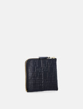 Portafoglio con zip in pelle logata Comme des Garçons Wallet - | Spazio Pritelli