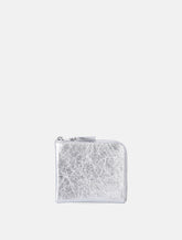 Portafoglio in pelle con zip Gold Line Comme des Garçons Wallet - | Spazio Pritelli