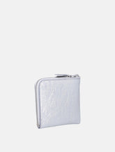 Comme des Garçons Wallet Gold Line small leather zip wallet - | Spazio Pritelli