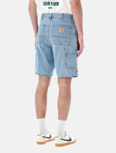 Carhartt WIP denim Single Knee work shorts - | Spazio Pritelli