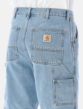 Carhartt WIP denim Single Knee work shorts - | Spazio Pritelli