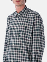 Comme des Garçons Shirt Cotton Checked Long Sleeve Shirt - | Spazio Pritelli