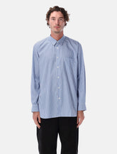 Comme des Garçons Shirt Cotton Striped Long Sleeve Shirt - | Spazio Pritelli