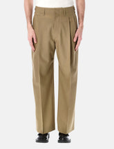 Lemaire pleated tailored pants - | Spazio Pritelli