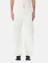 Lemaire twisted denim pants - | Spazio Pritelli