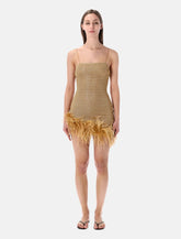 Oserée Swimwear Lumière plumage short dress - | Spazio Pritelli