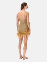 Oserée Swimwear Lumière plumage short dress - | Spazio Pritelli