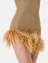 Oserée Swimwear Lumière plumage short dress - | Spazio Pritelli