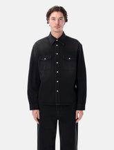 Givenchy black denim shirt - | Spazio Pritelli