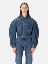 Giacca Cocoon in denim Givenchy - | Spazio Pritelli