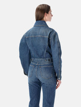 Giacca Cocoon in denim Givenchy - | Spazio Pritelli