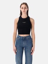 Givenchy Paris cropped tank top - | Spazio Pritelli