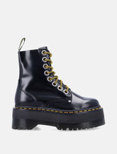 Anfibi Jadon Max in pelle nera con platform Dr. Martens - | Spazio Pritelli