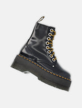 Anfibi Jadon Max in pelle nera con platform Dr. Martens - | Spazio Pritelli