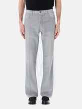 Prada five-pocket washed denim jeans - | Spazio Pritelli