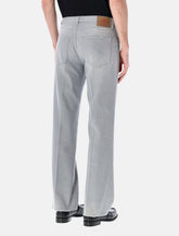 Prada five-pocket washed denim jeans - | Spazio Pritelli