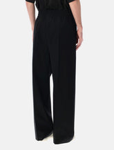 Fear of God cotton wool Oxford wide-leg drawstring pants - | Spazio Pritelli