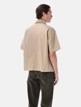 Represent Mens Shirt Zipped Beige - | Spazio Pritelli