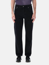 Represent Jeans R2 Straight Leg Denim Black For Men Spring 2026 - | Spazio Pritelli