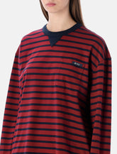 Prada oversized striped jersey t-shirt - | Spazio Pritelli