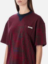 T-shirt oversize a righe di Prada - | Spazio Pritelli