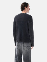 Diesel K-Darren-D Ribbed cotton sweater - | Spazio Pritelli