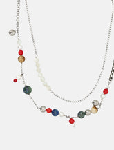 Dries Van Noten pearl stone necklace - | Spazio Pritelli