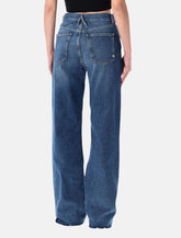 Cycle Zoe high-rise straight jeans navy blue - | Spazio Pritelli