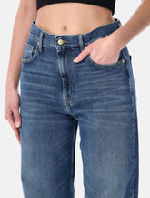 Cycle Zoe high-rise straight jeans navy blue - | Spazio Pritelli