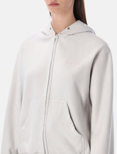 Felpa con cappuccio e zip in cotone Balenciaga -  | Spazio Pritelli